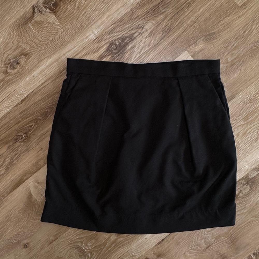 GAP Black Tailored Mini Skirt